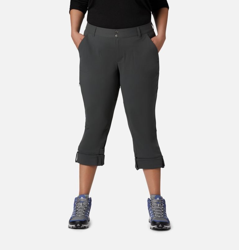 Women's Columbia Saturday Trail Stretch Pants Black | Plus Size CA-BL536